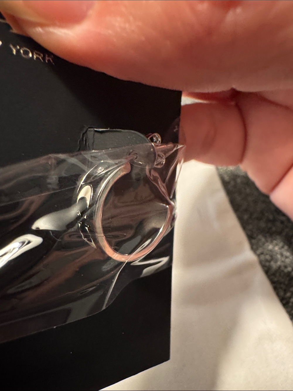 Coach earrings with Branded Pouch - Picture 3 of 4